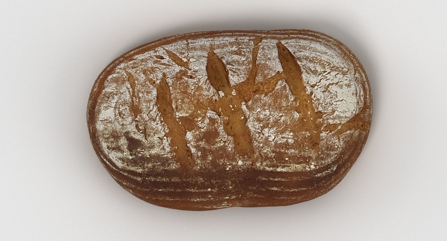 Loaf of Bread 004 3D model_8