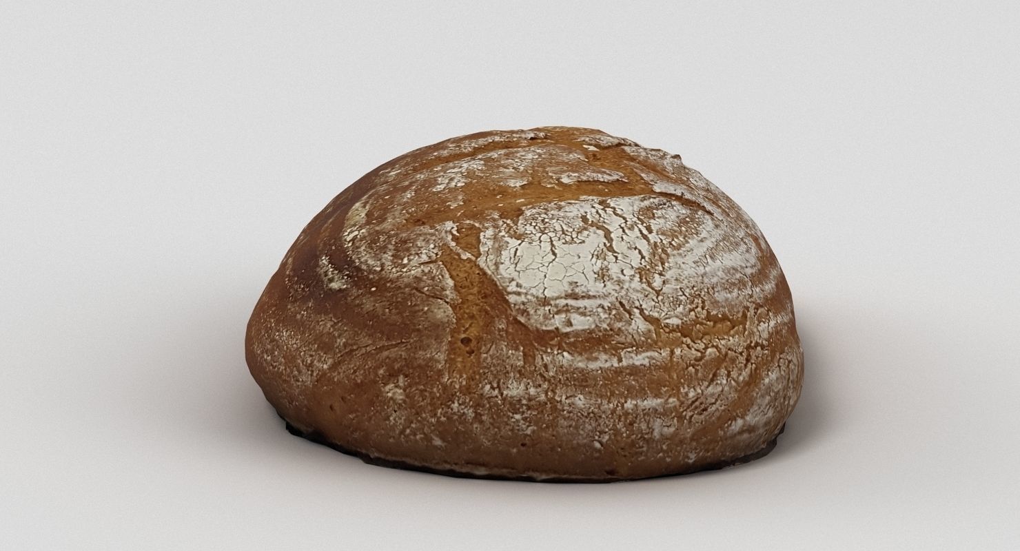Loaf of Bread 004 3D model_7