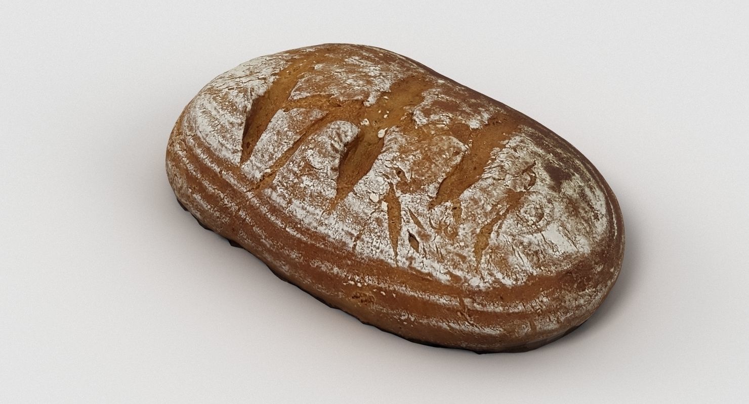 Loaf of Bread 004 3D model_6