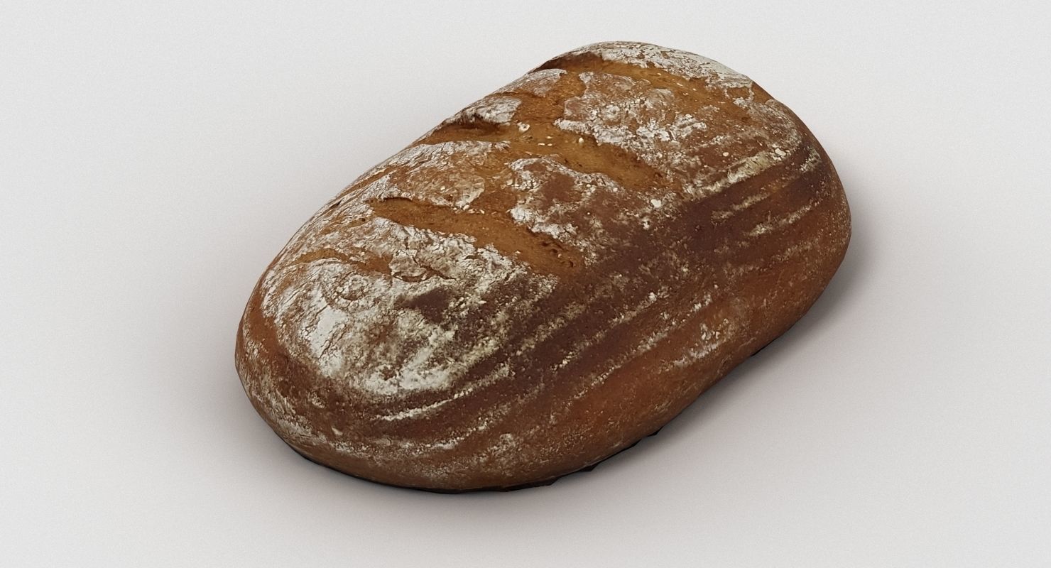 Loaf of Bread 004 3D model_5