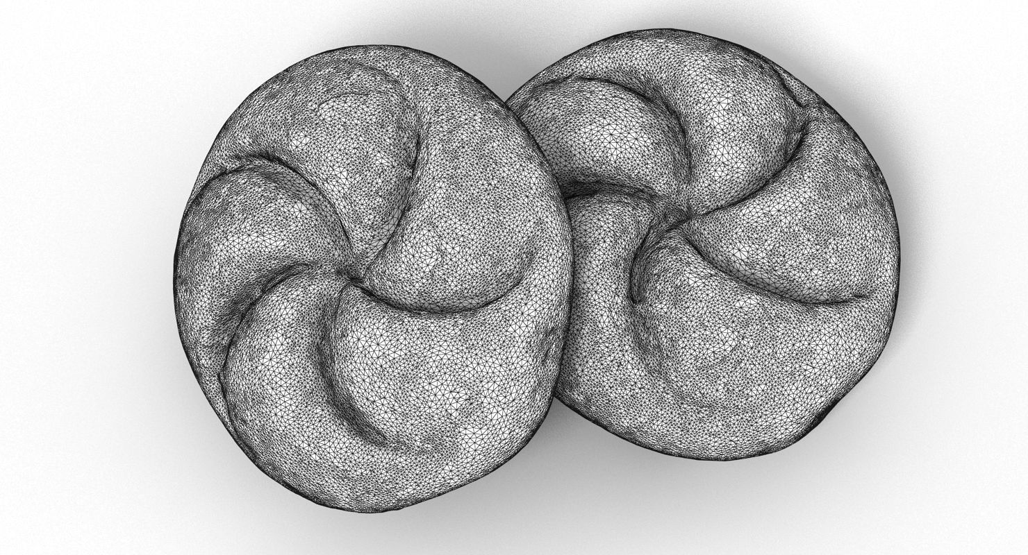 Bun 001 3D model_8