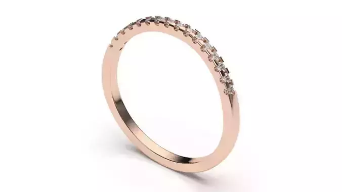 solitaire with ring sizes  8 part S38