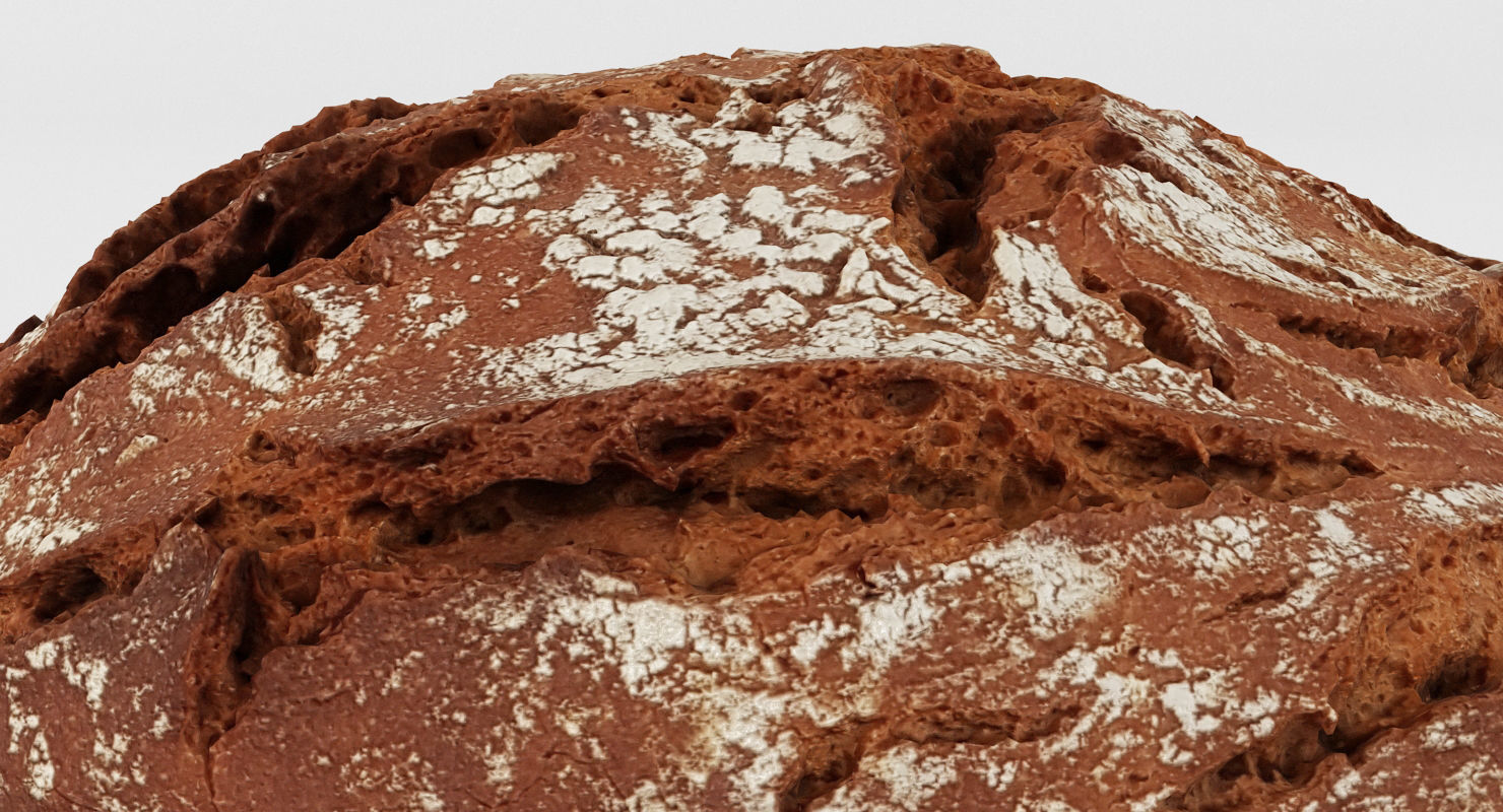 Loaf of Bread 001 3D model_1