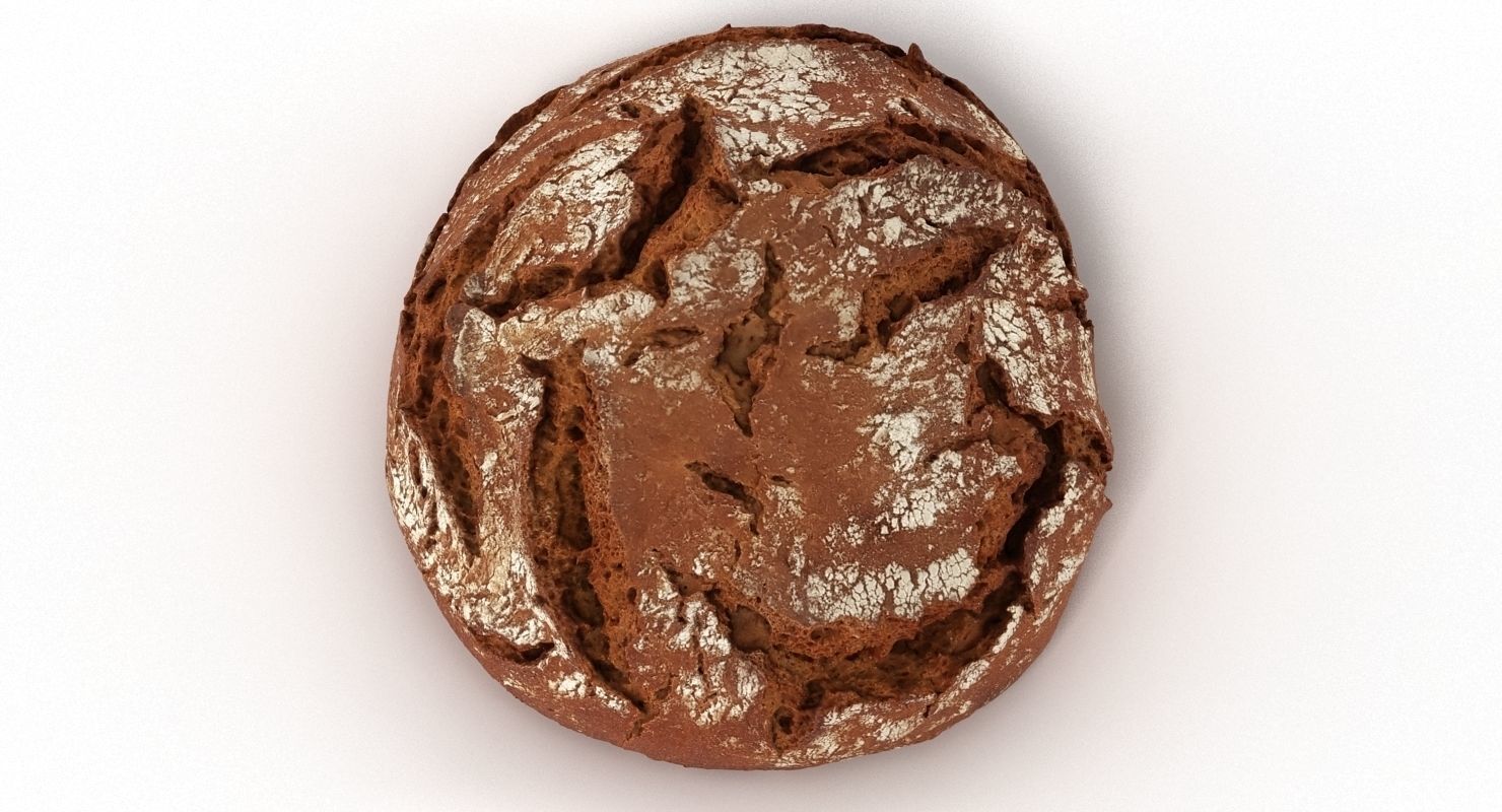 Loaf of Bread 001 3D model_6