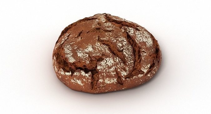 Loaf of Bread 001 3D model 6