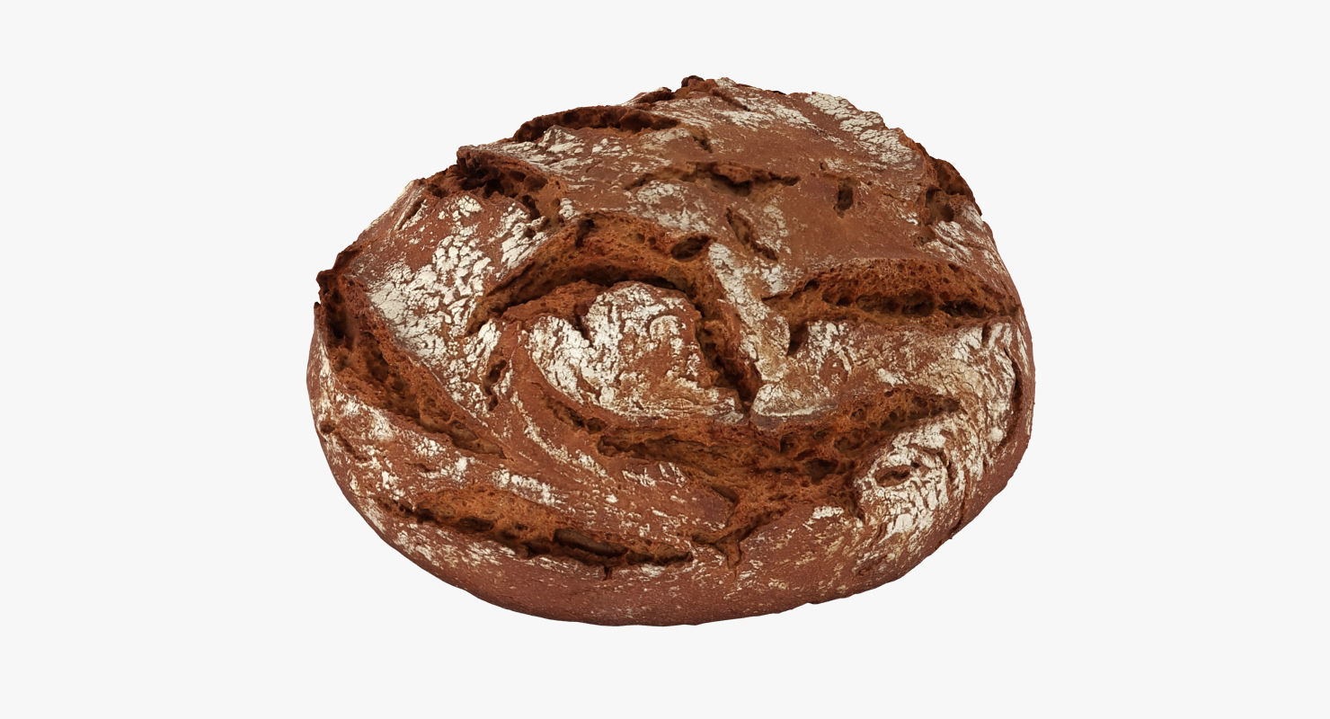 Loaf of Bread 001 3D model_10