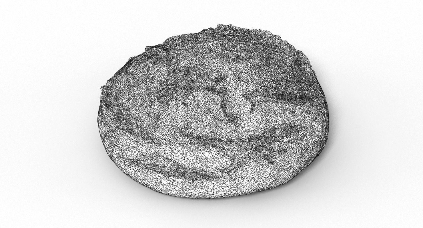 Loaf of Bread 001 3D model_3