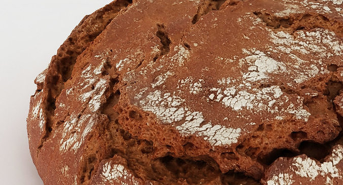 Loaf of Bread 001 3D model 3