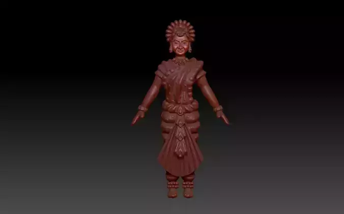 Indian Danceing Girl