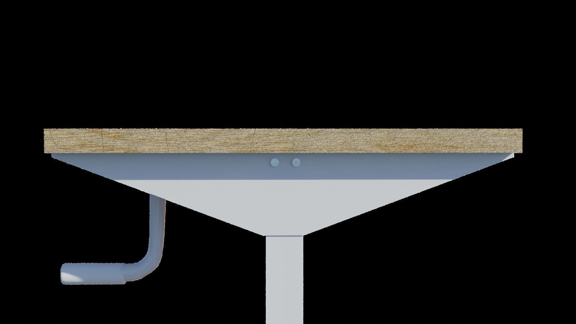 Table Free low-poly 3D model_3