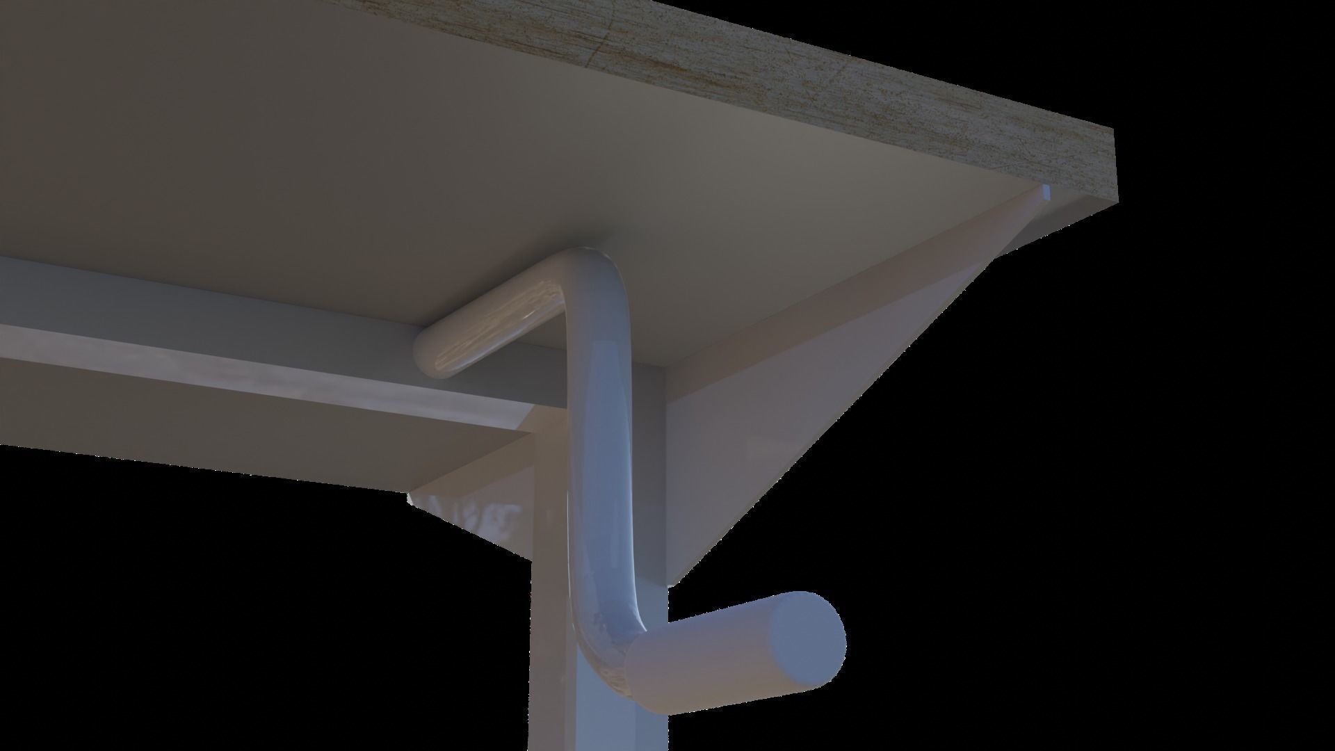 Table Free low-poly 3D model_2