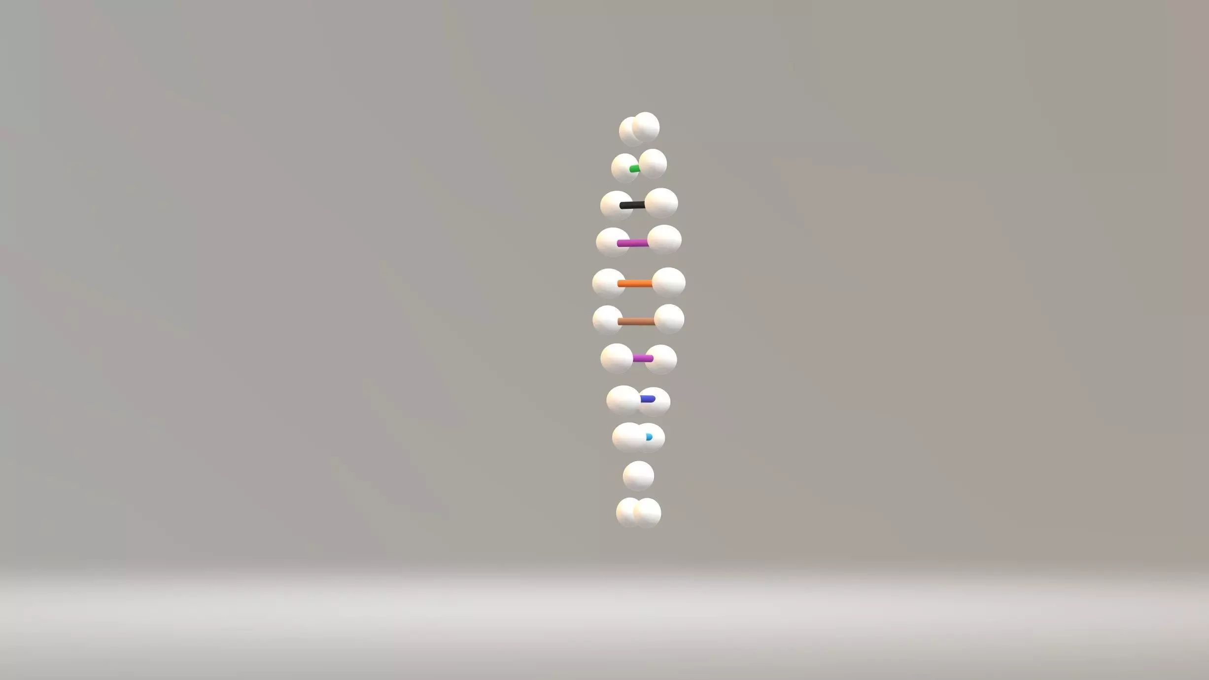 DNA Molecular 3D model_0
