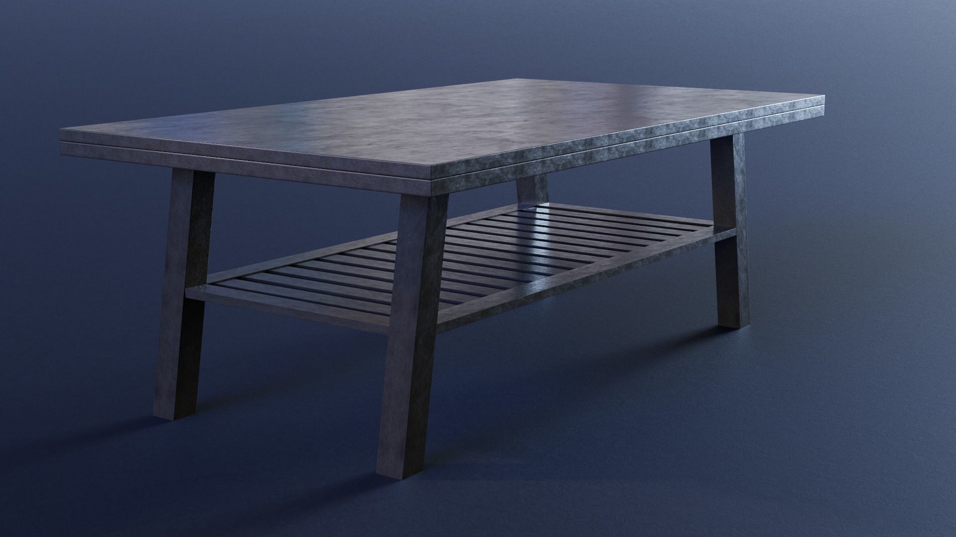 Archviz Table pack Low-poly 3D model_9