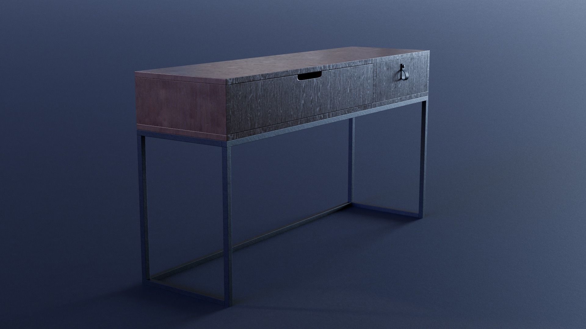Archviz Table pack Low-poly 3D model_3