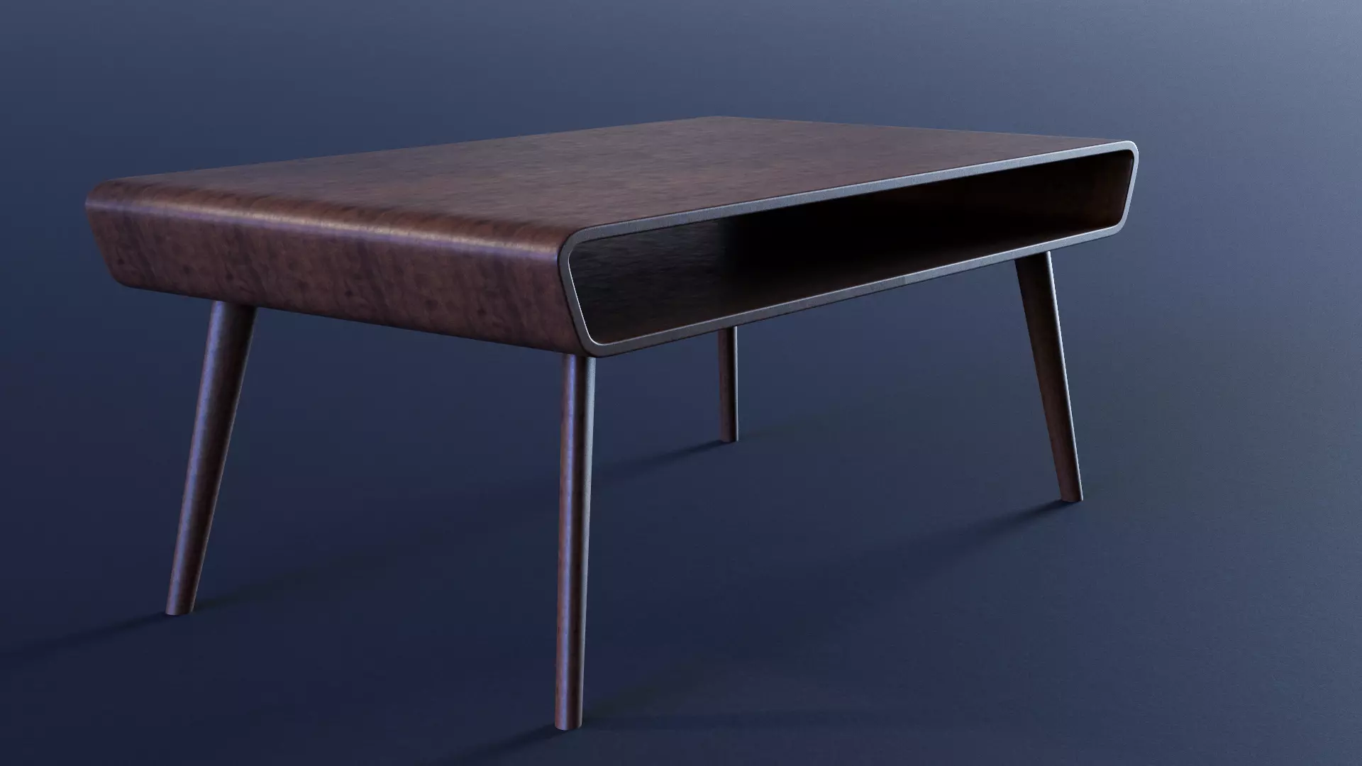 Archviz Table pack Low-poly 3D model_0