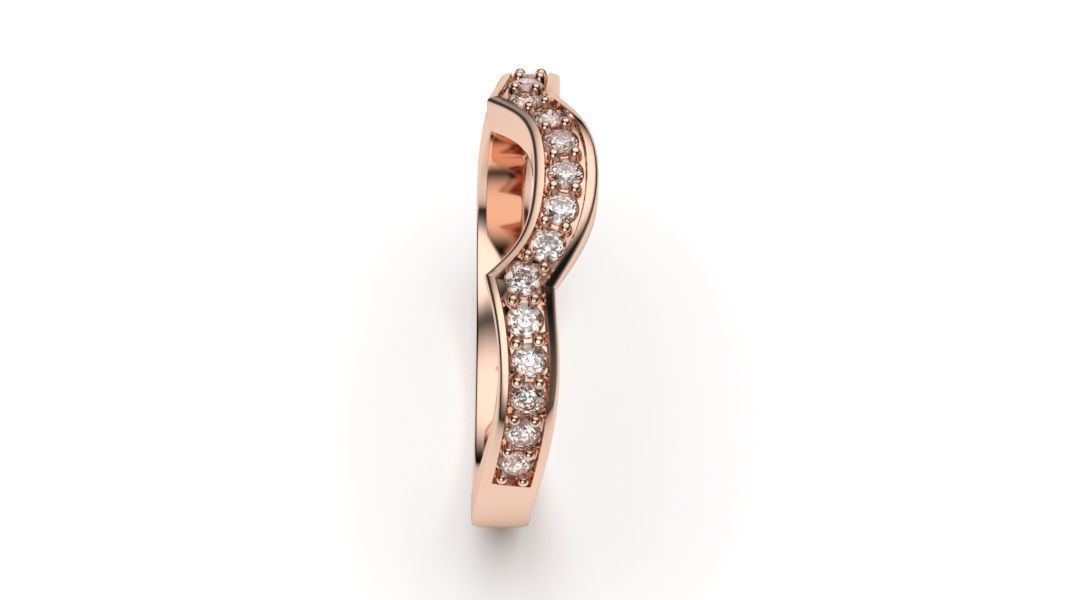  solitaire with ring sizes  8 part S50 3D print model_4