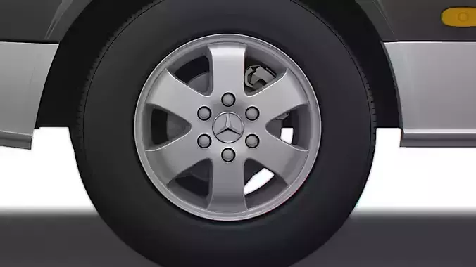 Mercedes Benz Sprinter Van 2018 wheel