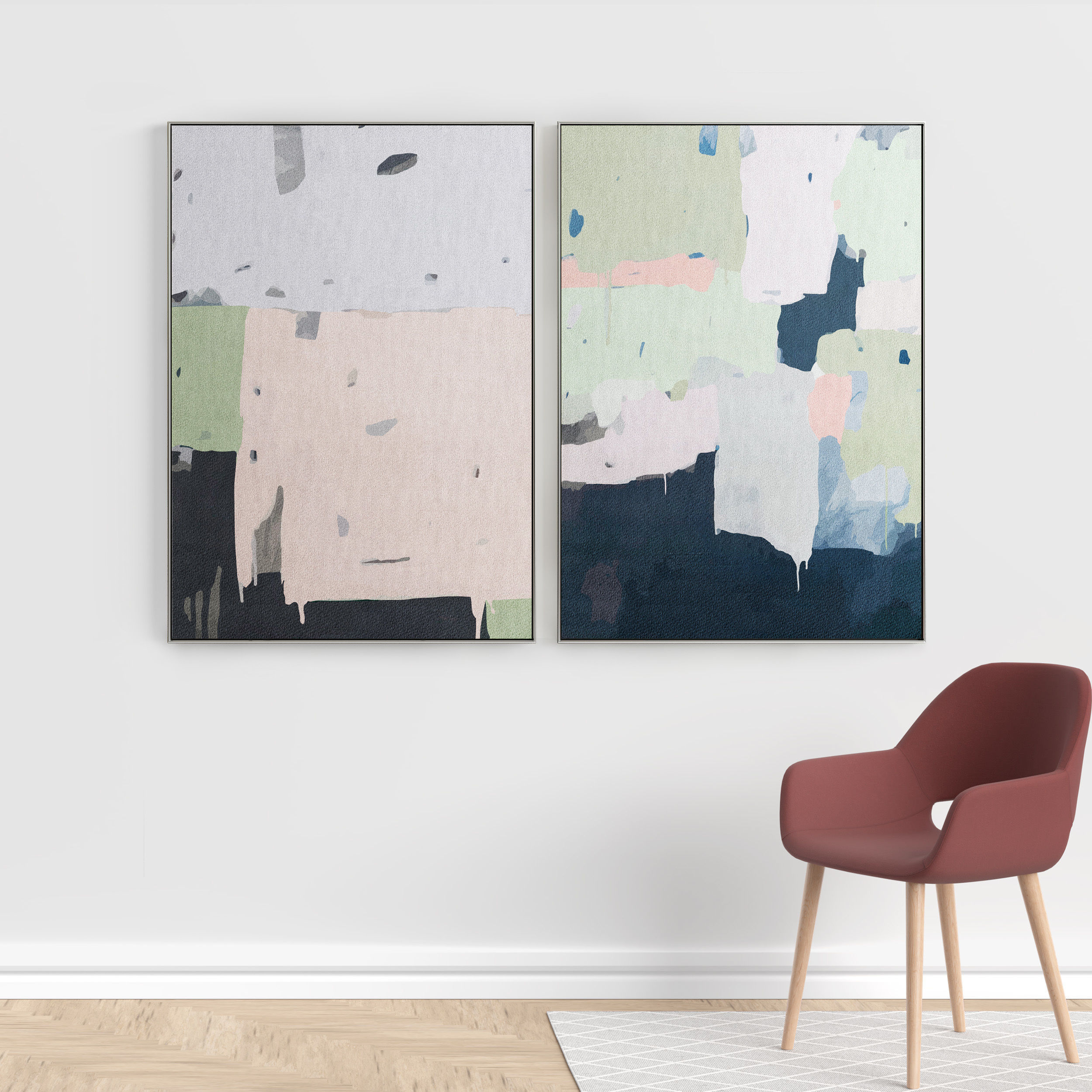 Photo Frame 302 Low-poly 3D model_4