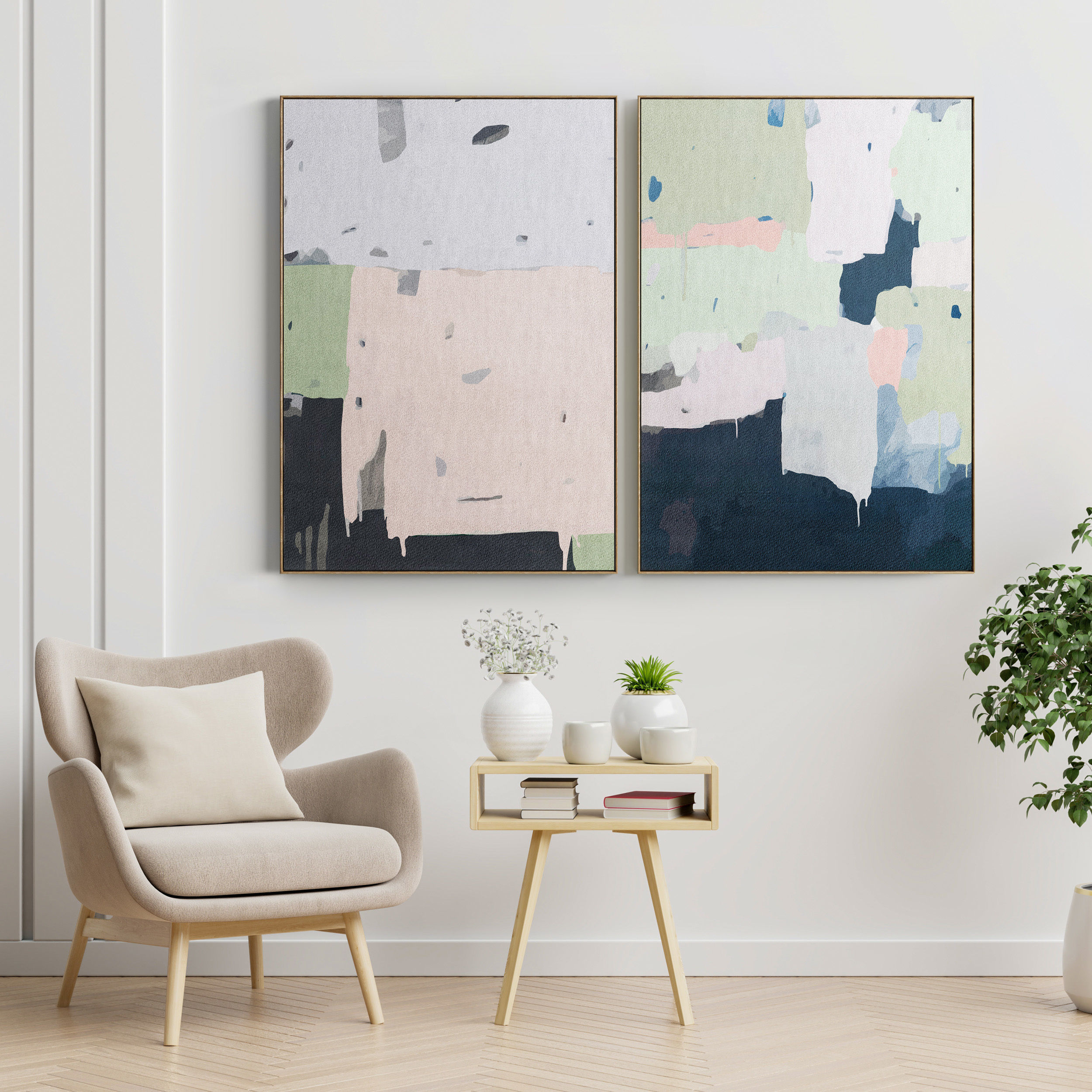 Photo Frame 302 Low-poly 3D model_1