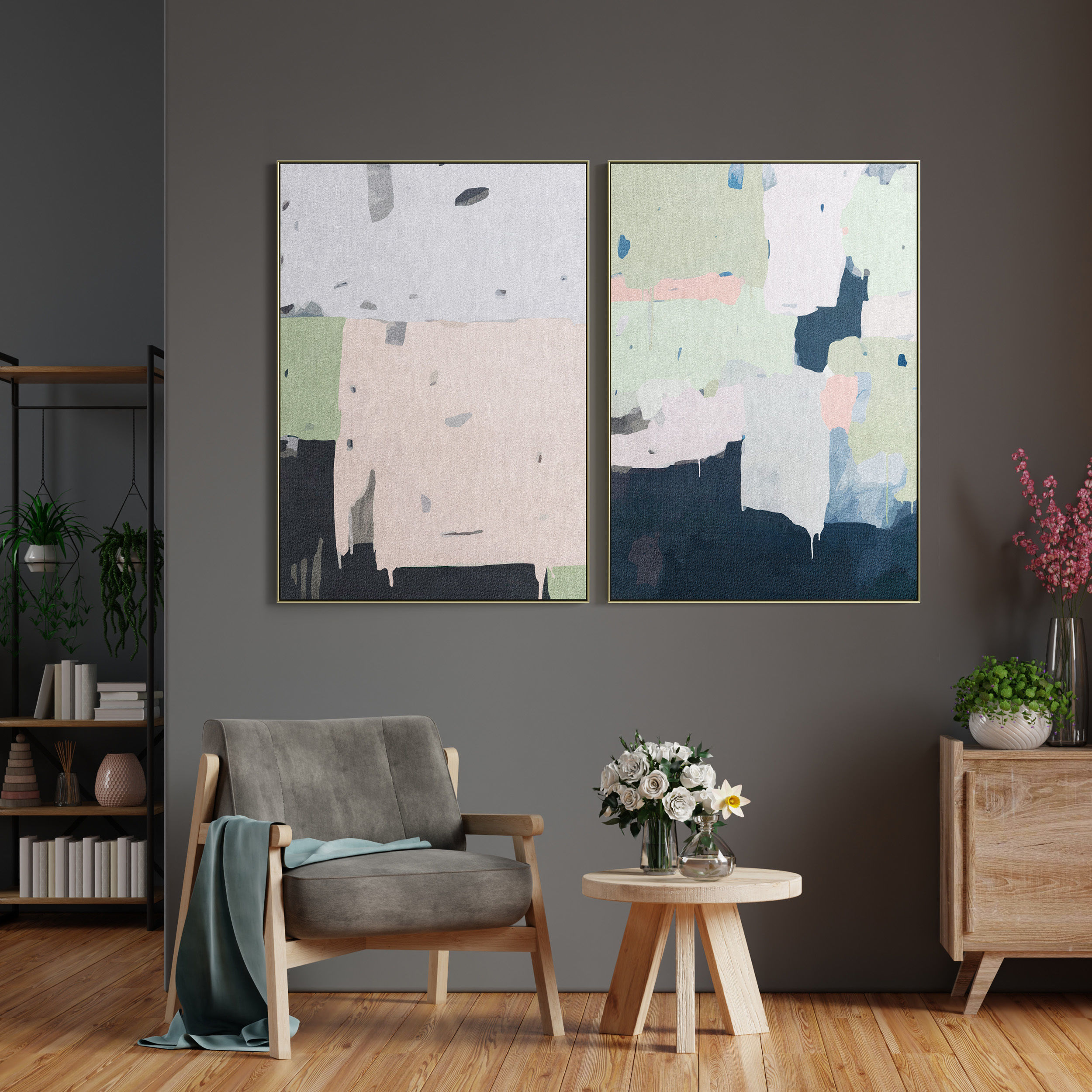 Photo Frame 302 Low-poly 3D model_3