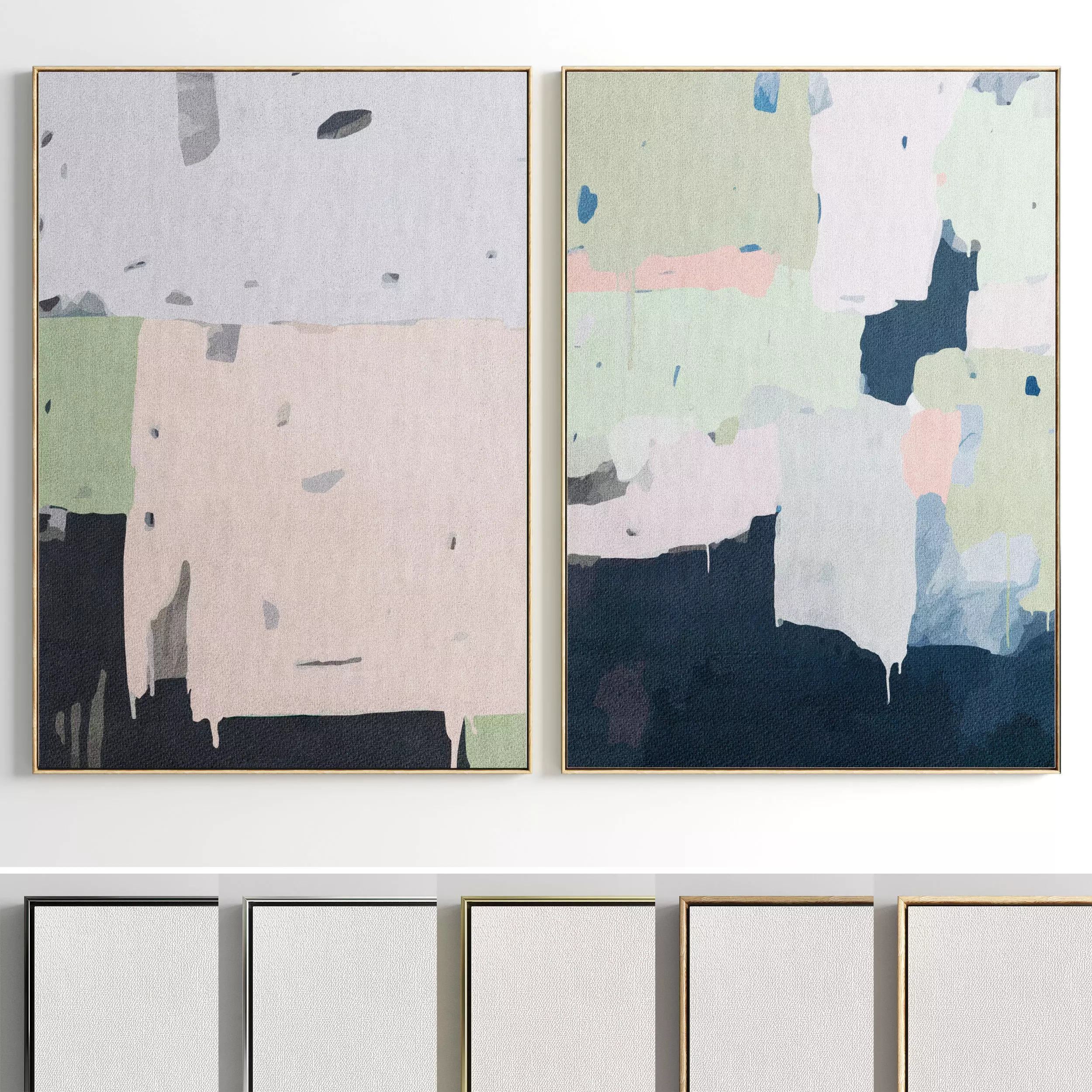 Photo Frame 302 Low-poly 3D model_0