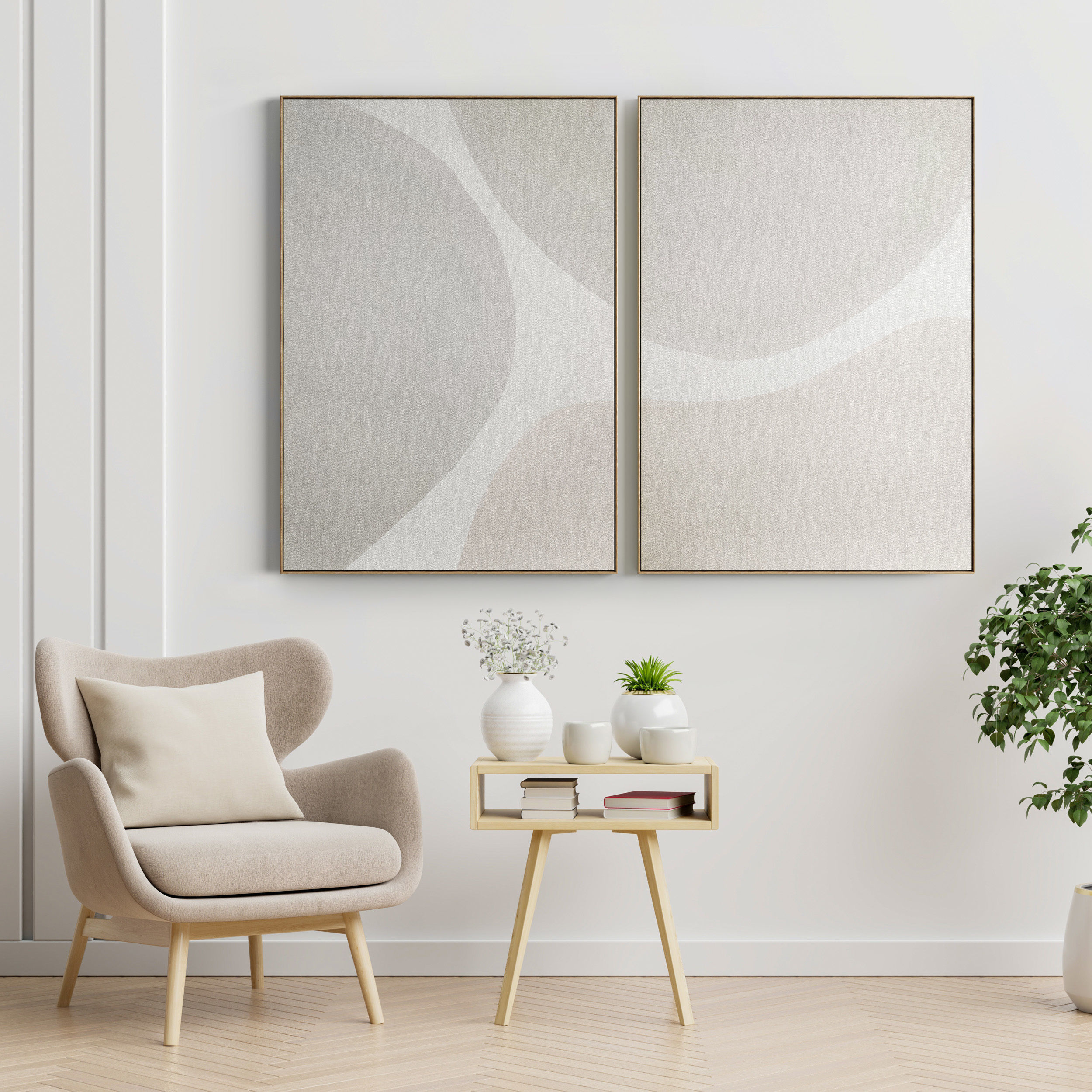 Photo Frame 303 Low-poly 3D model_1