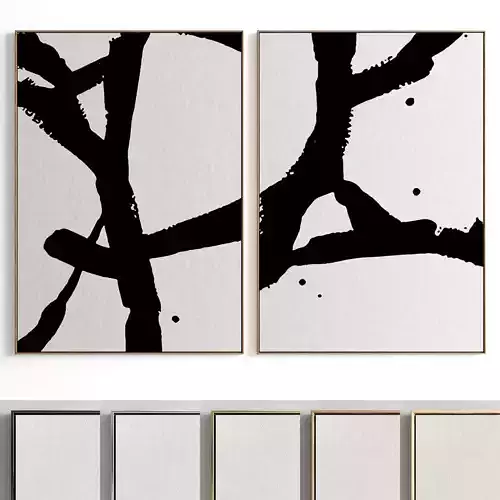 Photo Frame 305 Low-poly 3D model