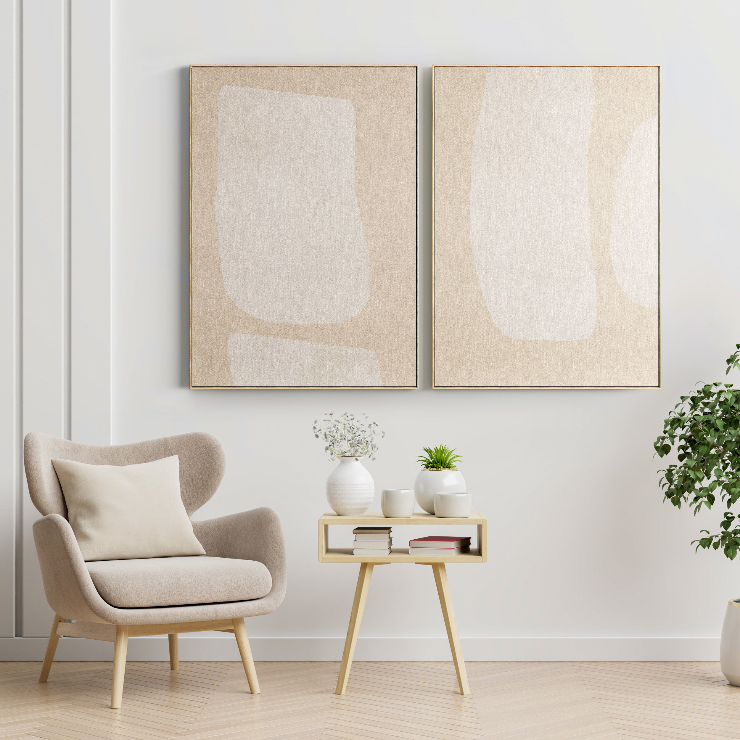 Photo Frame 309 Low-poly 3D model_1