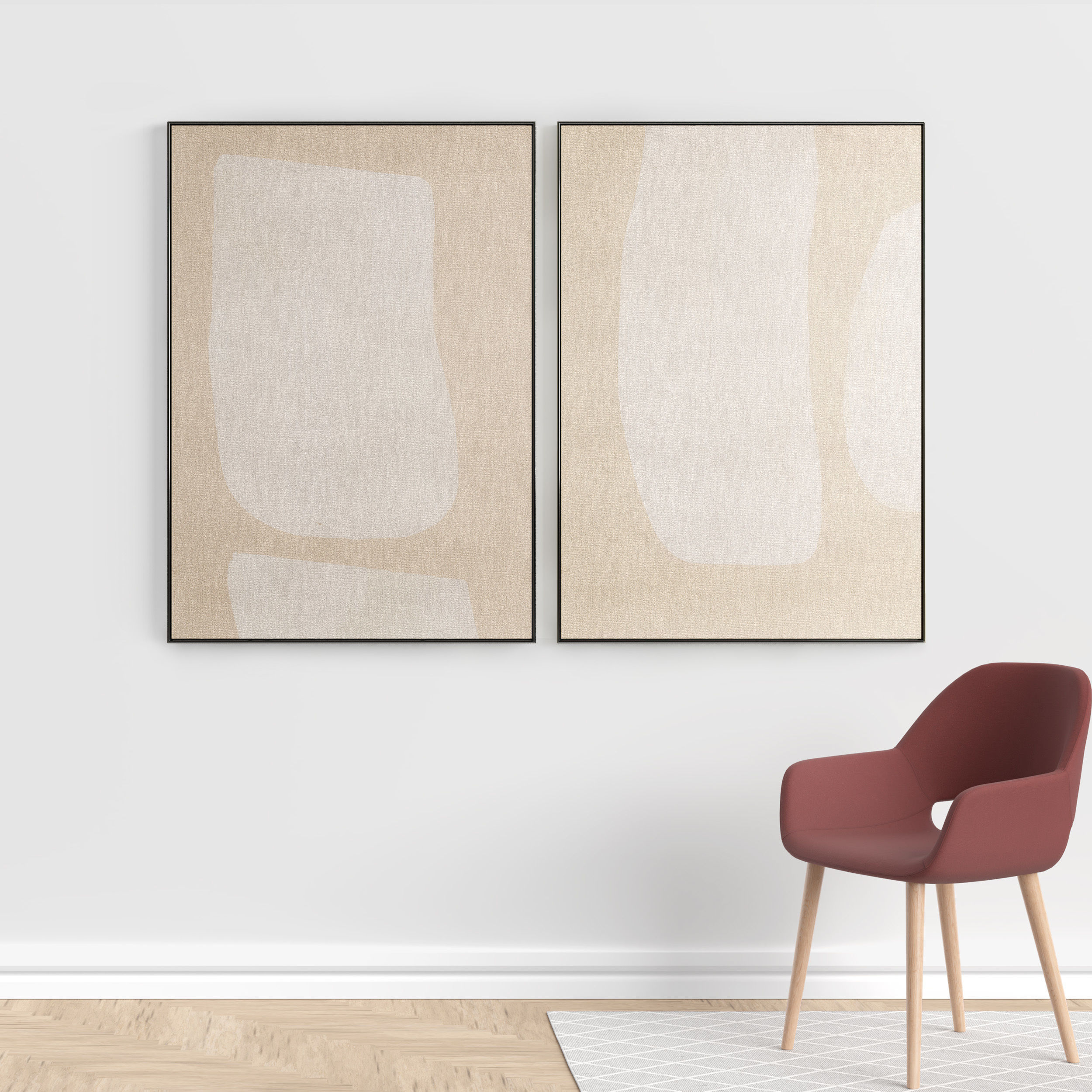 Photo Frame 309 Low-poly 3D model_4