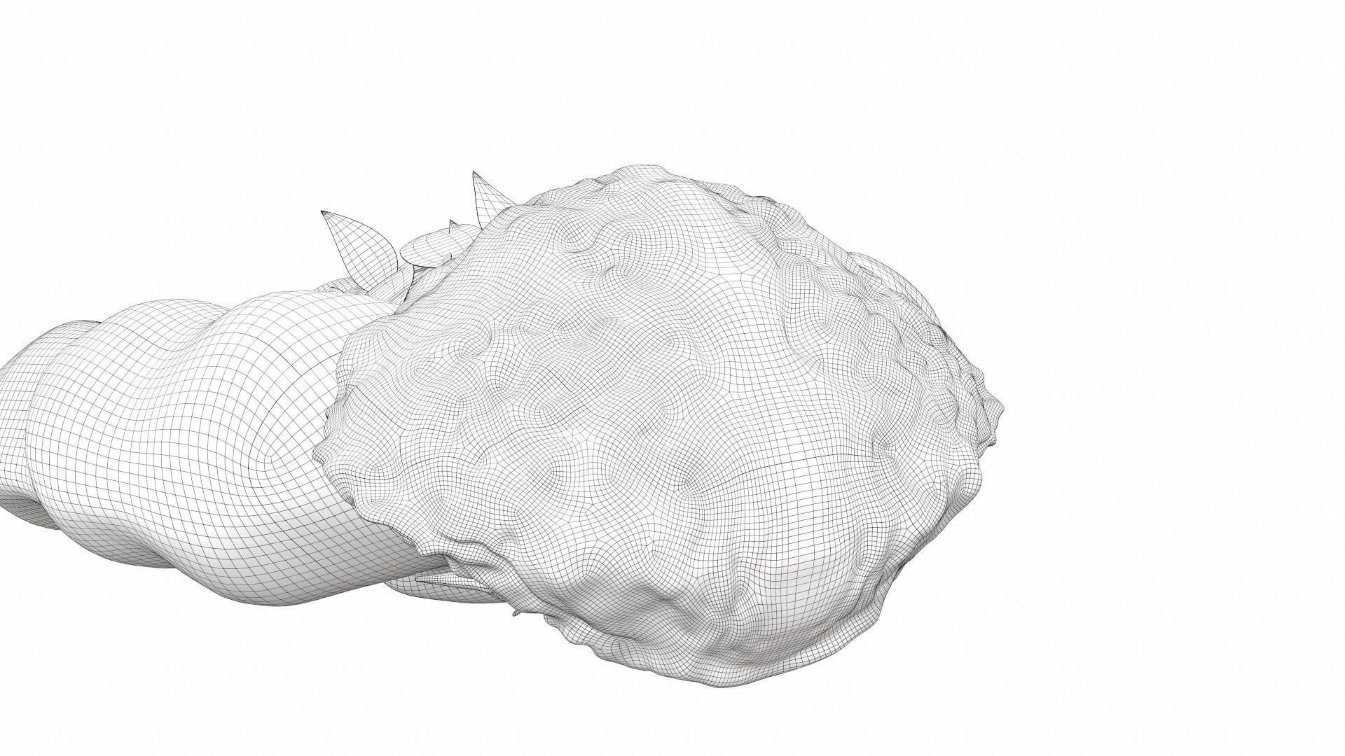 Maui from the cartoon Moana 3D model_27