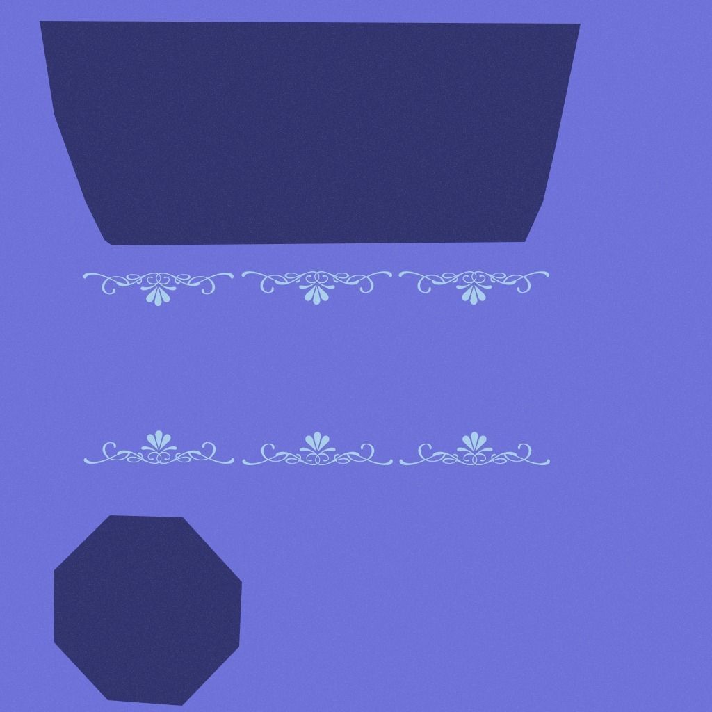 Mug - Caneca Low-poly 3D model_1