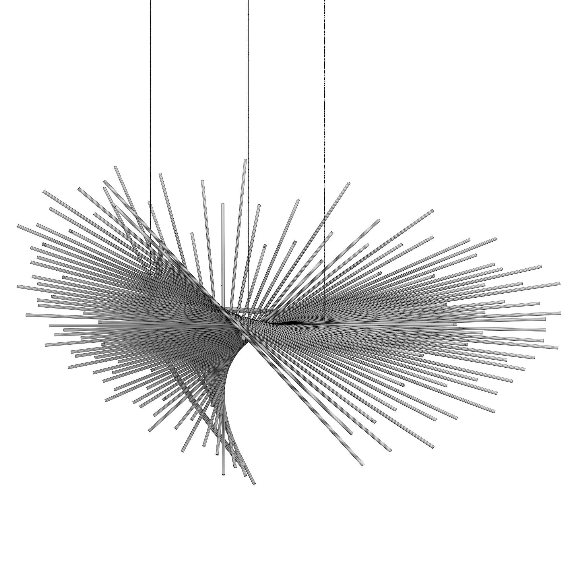 Lobby Chandelier 3D model_7