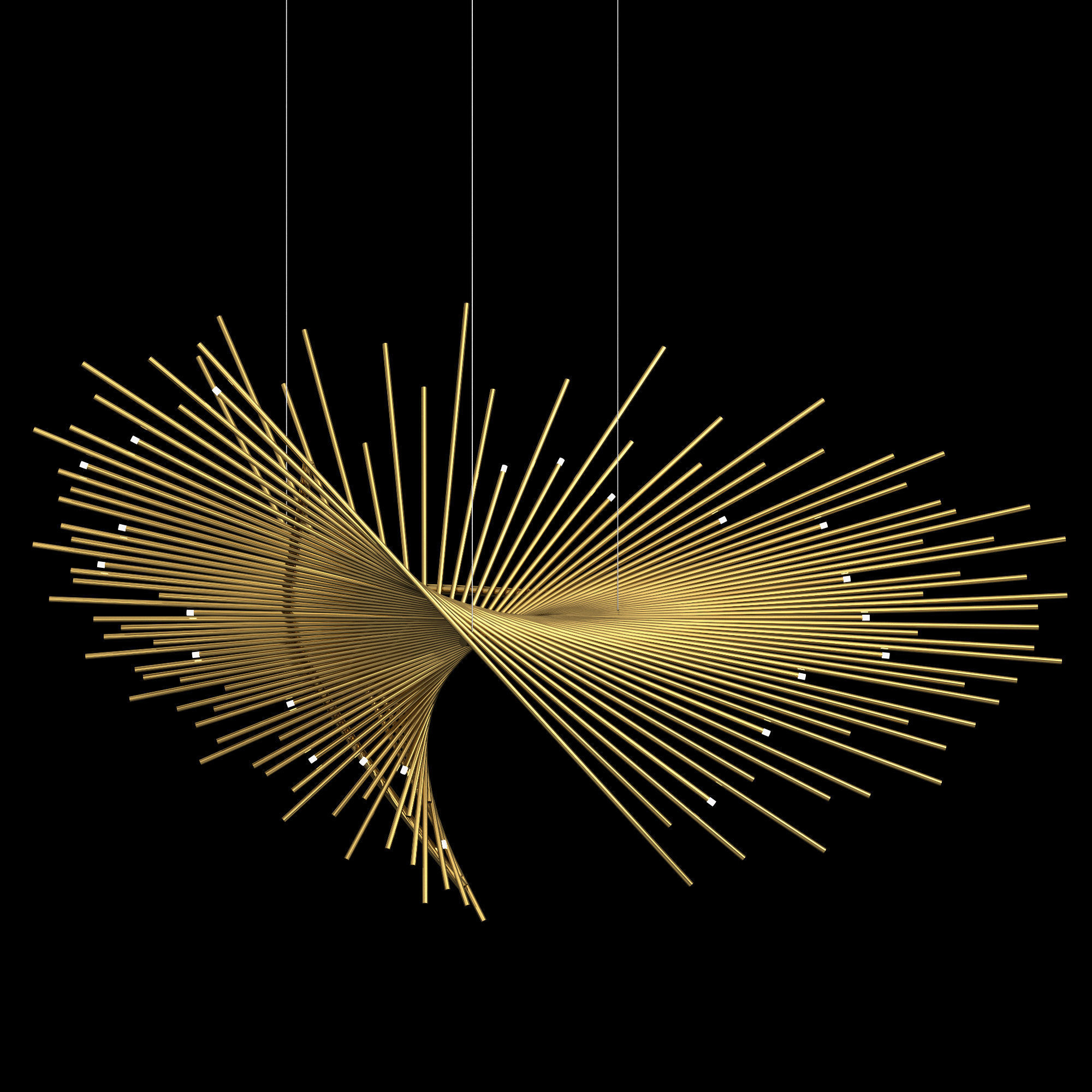 Lobby Chandelier 3D model_6