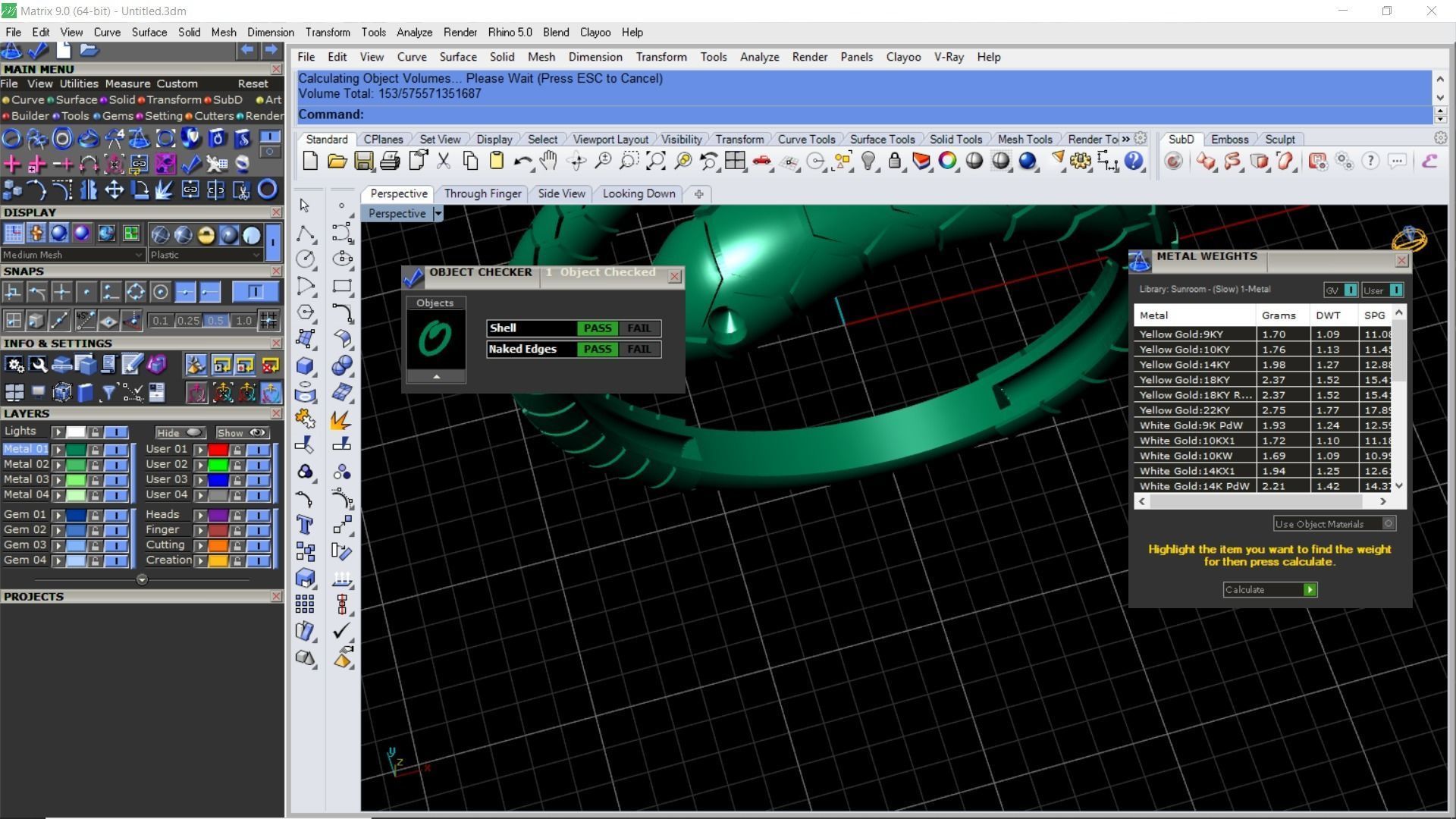 Snake ring with special sparkling diamond 3D print model_11