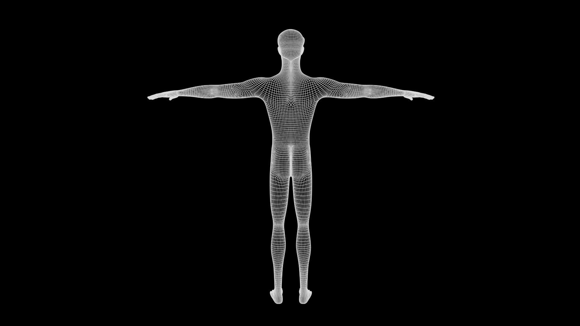 Mike cartoon Male Teen Character 3D model_49