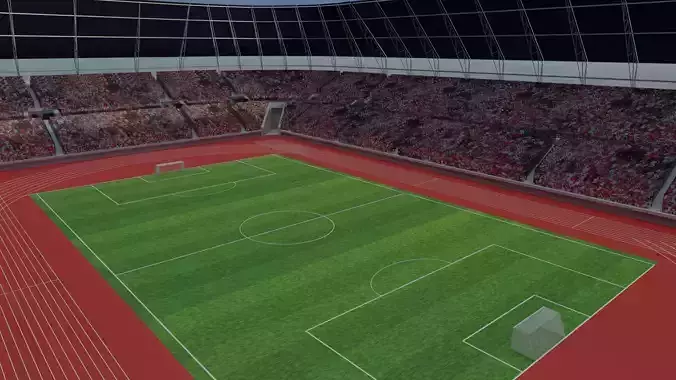 Olympic Stadium - Soccer Fans