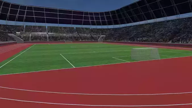 Olympic Stadium - Soccer Fans