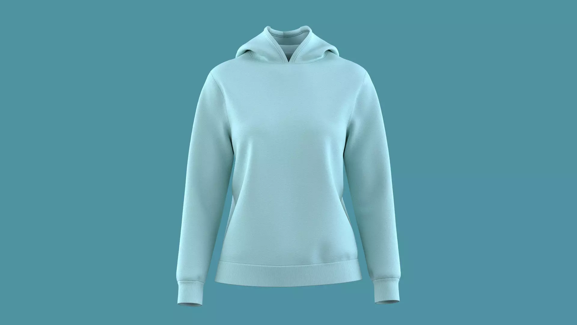Women Custom Premium Design Sports Hoodie 3D model