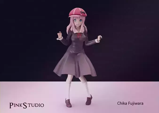 Kaguya-sama Love Is War - Chika Fujiwara 3D print model