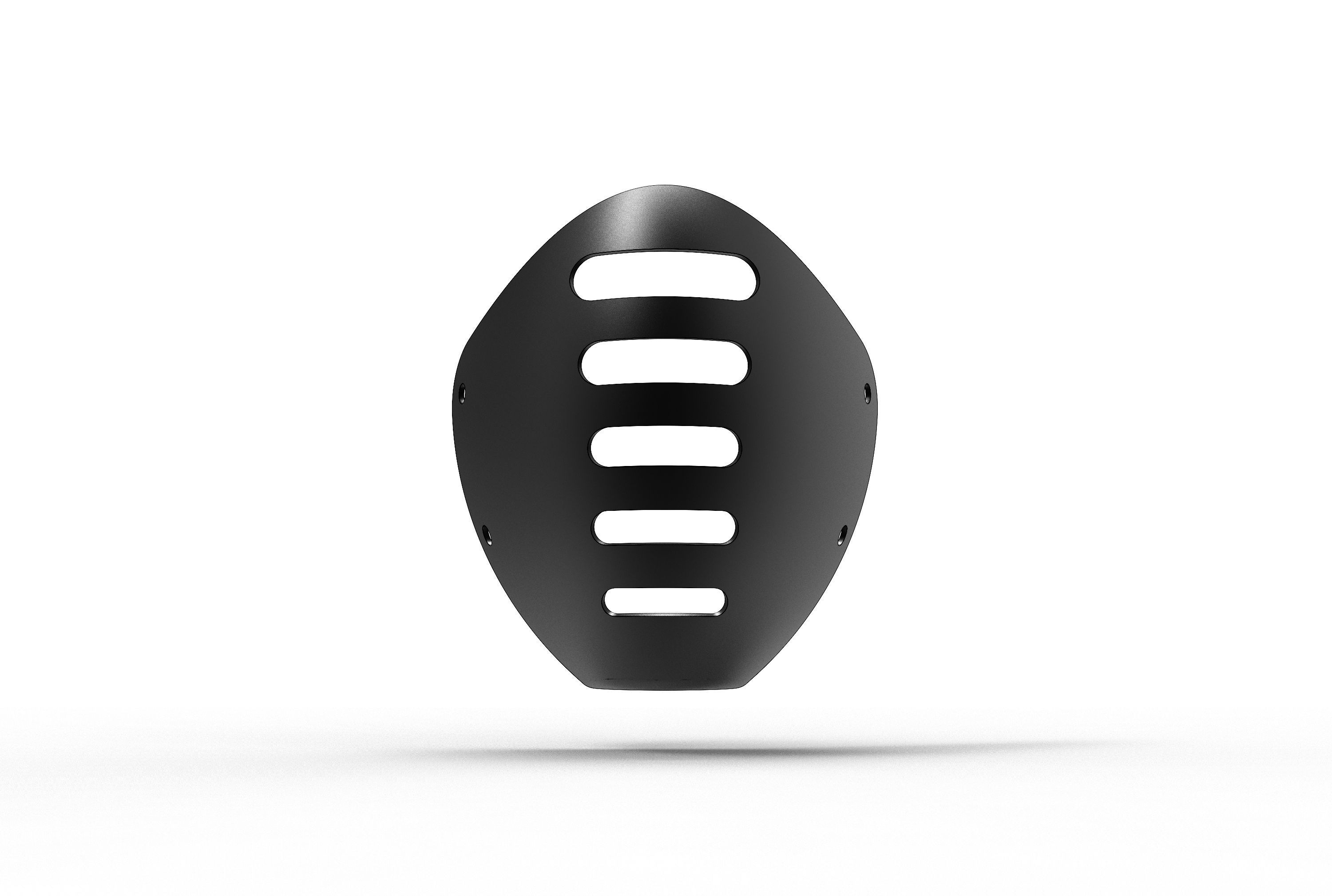 Plastic mask 3D print model_1