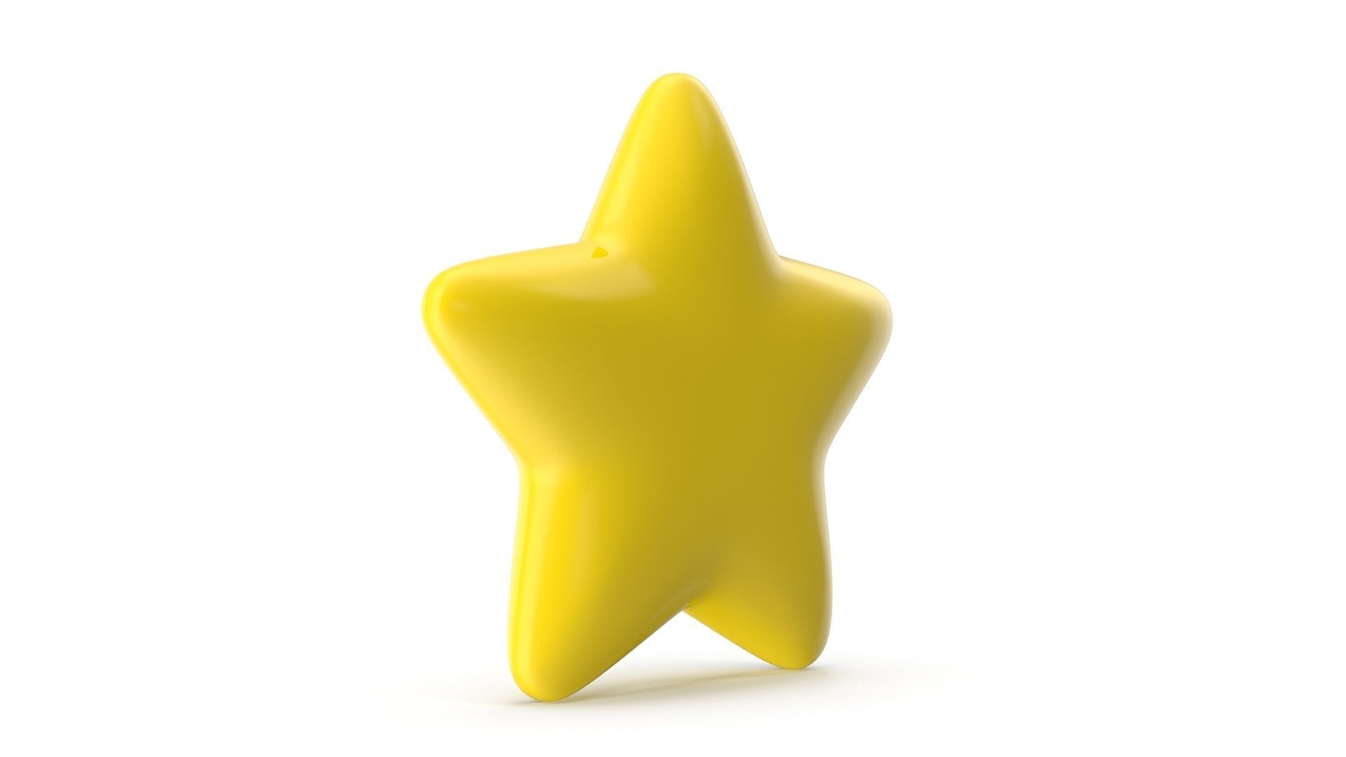 Mario Star Low-poly 3D model_4