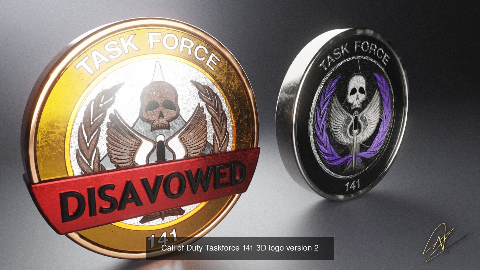 The 141 3D asset pack - call of duty short animated film assets 3D Model Collection_2