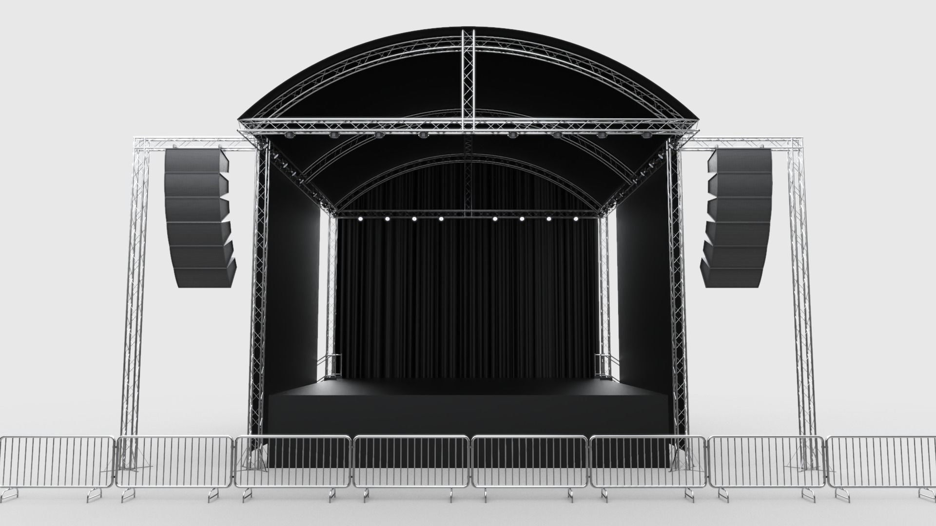 Concert Stage 7 3D model_1