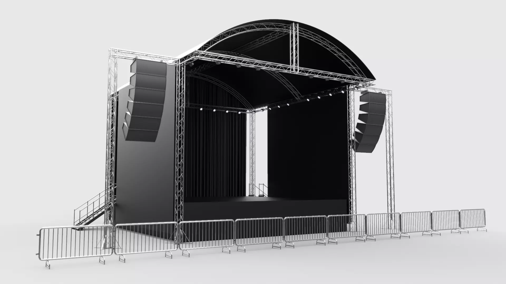 Concert Stage 7 3D model_0