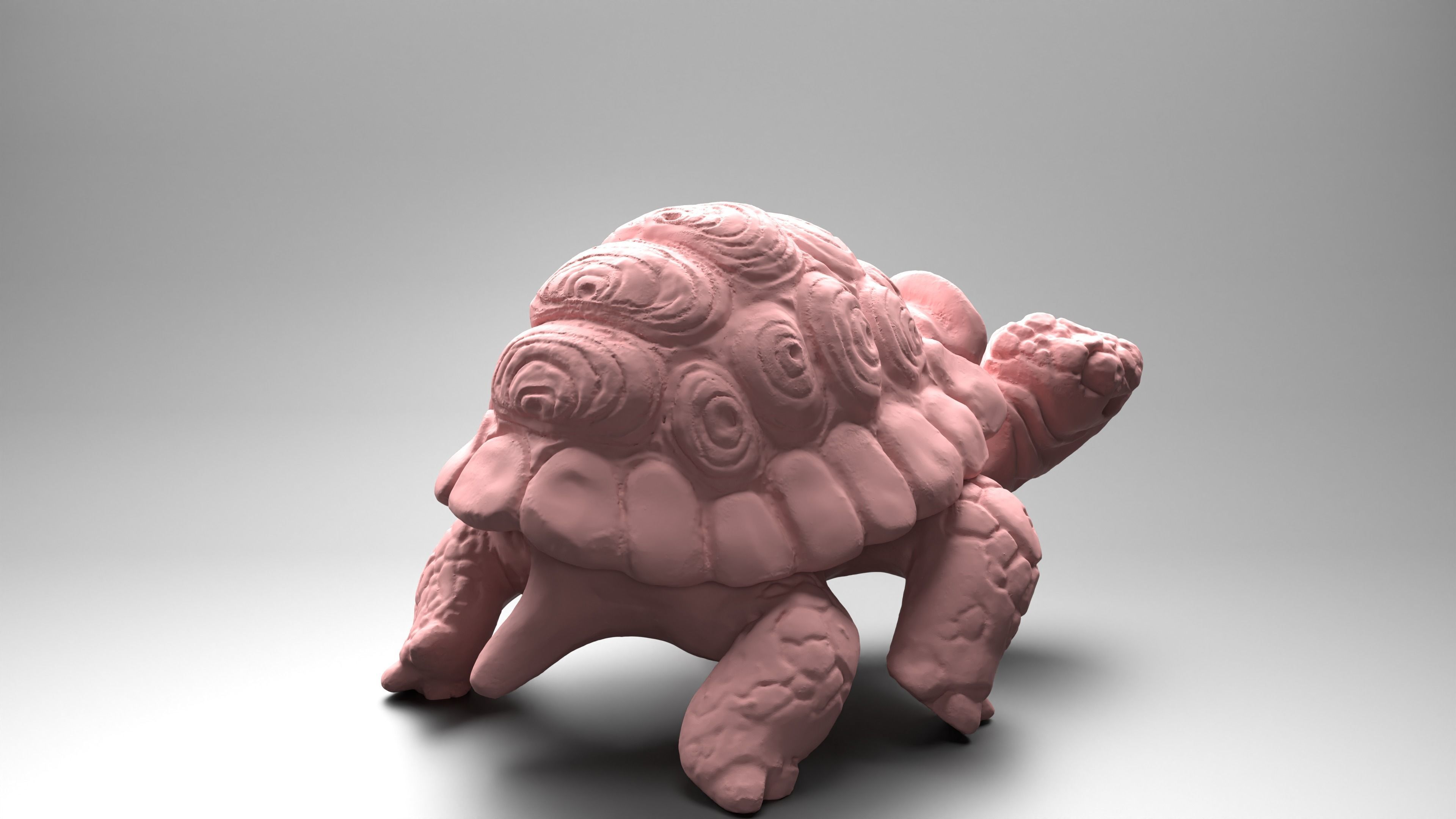 Tortoise - Container 3D print model_17