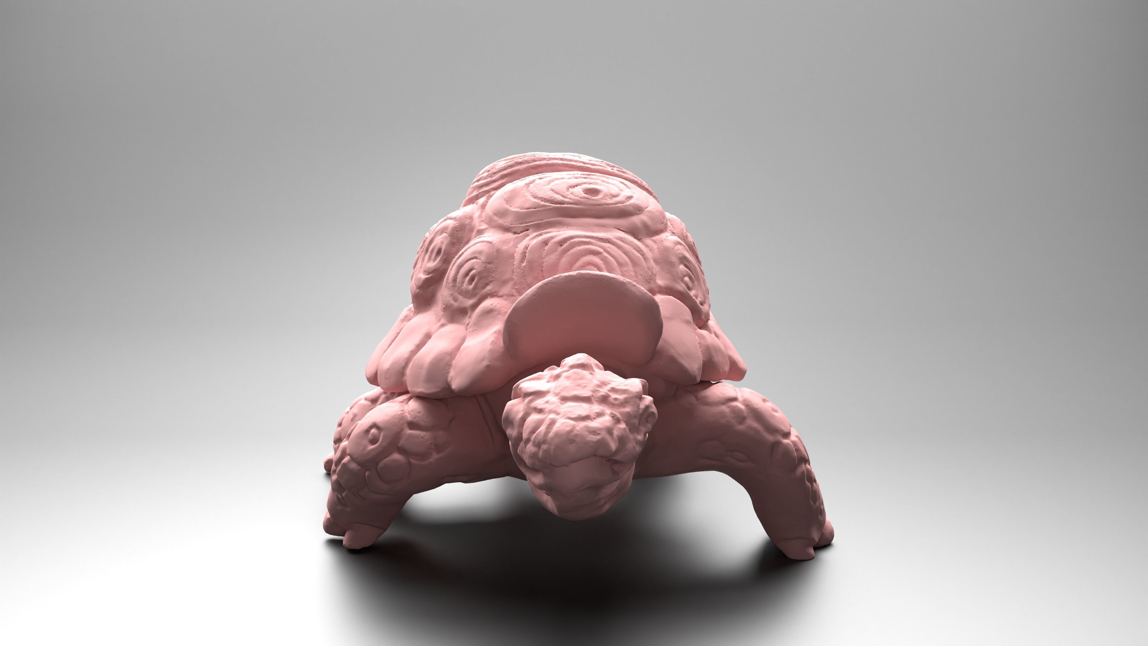 Tortoise - Container 3D print model_9