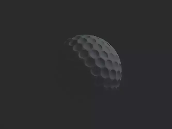 Golf Ball Realistic