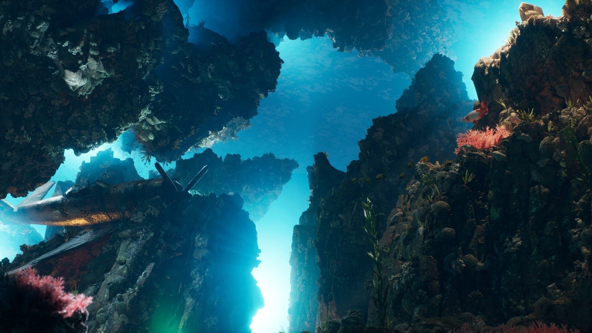 Aqua Coral Reef - Unreal Engine Environment Low-poly 3D model_2