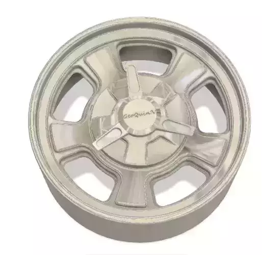 Cragar Street Pro Wheels with Tires and Brakes for 3D Print 3D print model