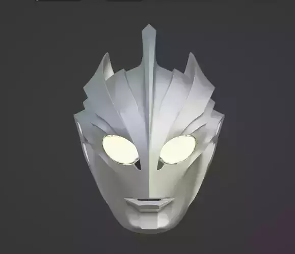 Ultraman Noa 3D printable cosplay helmet 3D print model